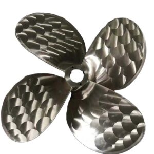 High Quality Customizable CU1 CU3 CU4 Design Bronze Boat Propeller 4 Blade