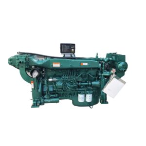 In Line 6 Cylinder 4 Stroke Water Cooled 280HP 350HP 400HP 450HP Sinotruk WD615.68C02N Marine Boat Engine