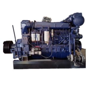 Custom Made 400hp 2100rpm WD12 Marine Inboard diesel Engine with Hydraulic Pump Be Used for Dredge Pump