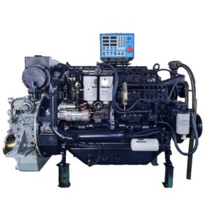 Custom Color WP6 Inboard Marine Engine Boat Motor with Gearbox 142hp-220hp 120c New Condition