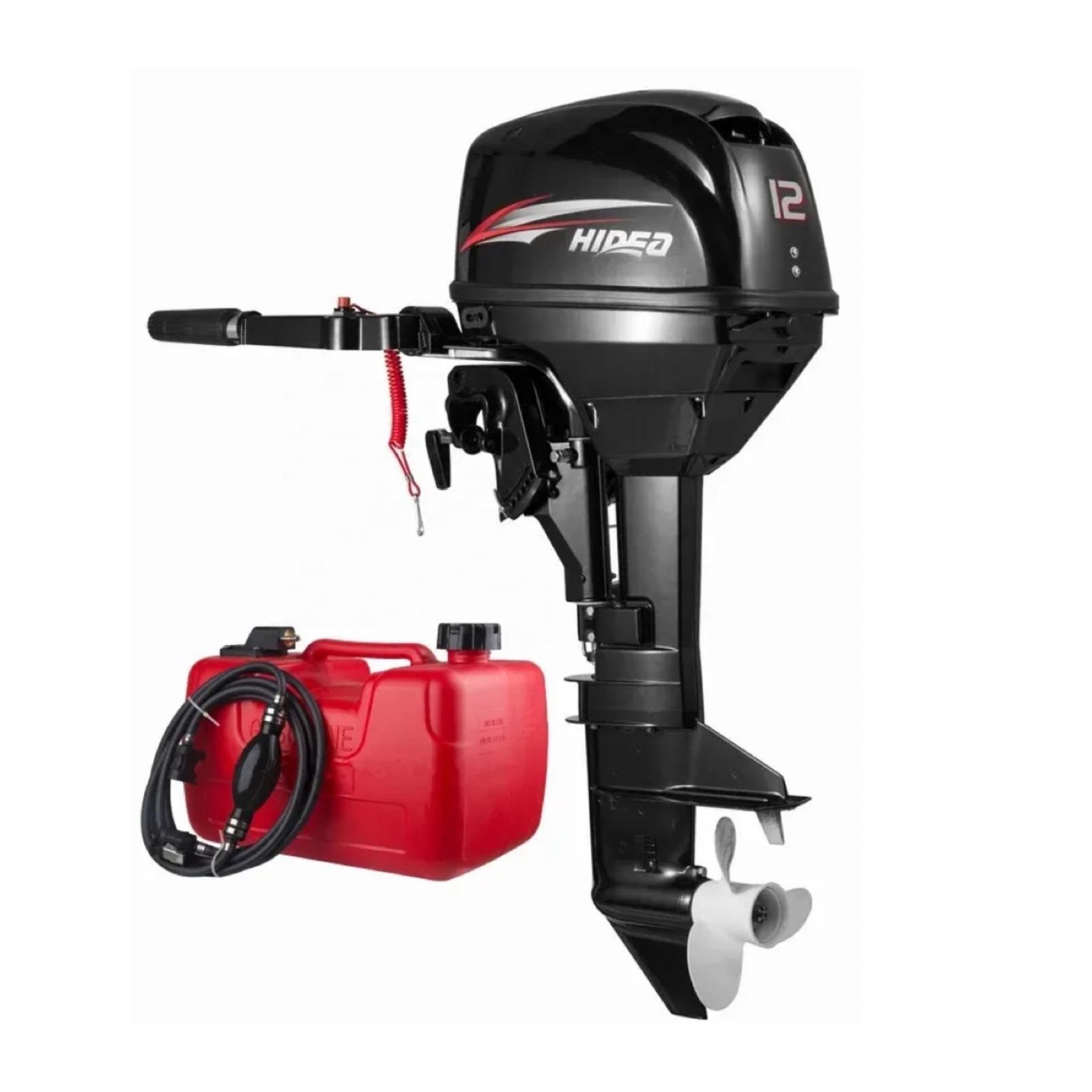 In Stock Hidea 9.9HP Outboard Engine 2 Stroke HD9.9FHS for Gasoline Boats