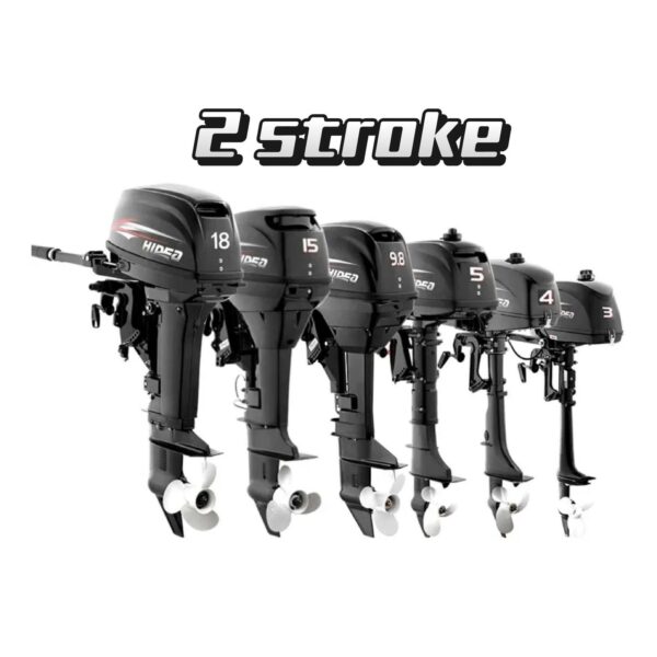 Brand New Hidea 40HP Outboard Engine 2 Stroke HD40FHS for Gasoline Boats - imagine 4