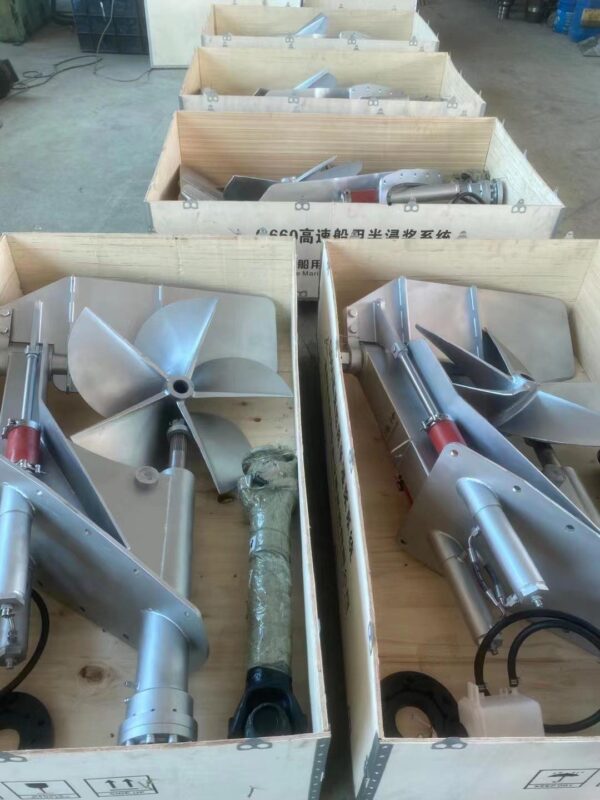 Stainless Steel Active Semi-diffuse Propeller Outboard Propellers 5 Blades Propeller With CCS for Ship - imagine 4