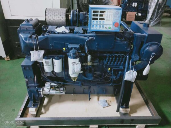CCS Certified New WP10 Inboard 240HP 250HP Weichai Marine Diesel Engine 4-Stroke for Fishing Boats and Commercial Vessels — изображение 4