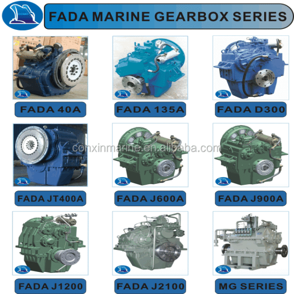 Hangzhou FADA Advance Marine Gearbox HCD400 and JD400 Helical Gearing Arrangement for Marine Engine and Industry Applications - Image 6
